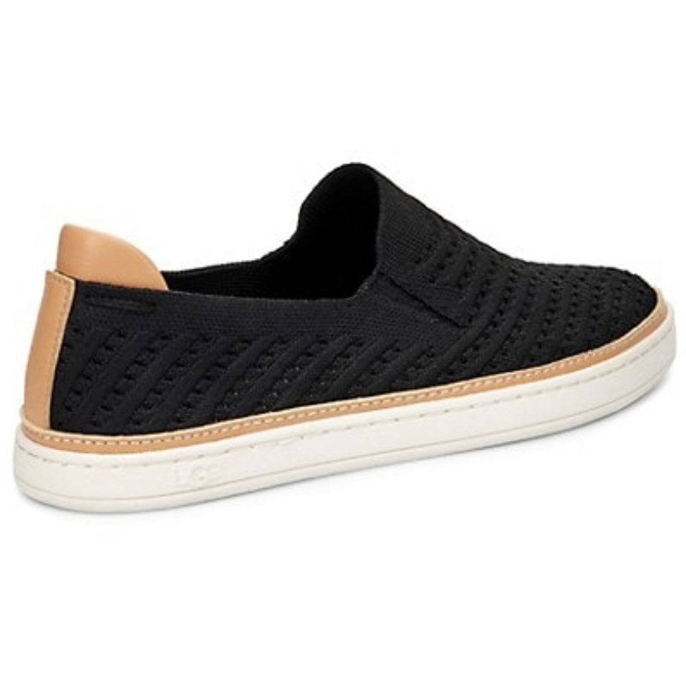 UGG Sammy Slip-On Knit Sneakers Black 10M - Picture 3 of 12